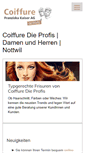 Mobile Screenshot of coiffure-dieprofis.ch